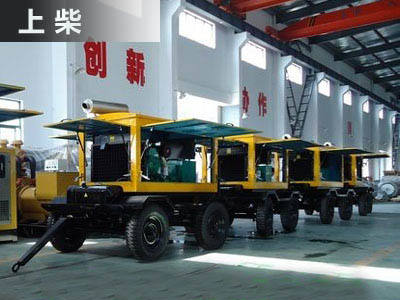 移動(dòng)上柴發(fā)電機(jī)組 150KW電站