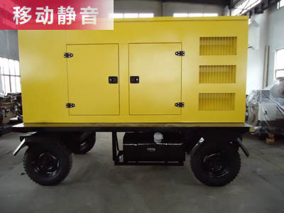 移動式靜音柴油發(fā)電機組